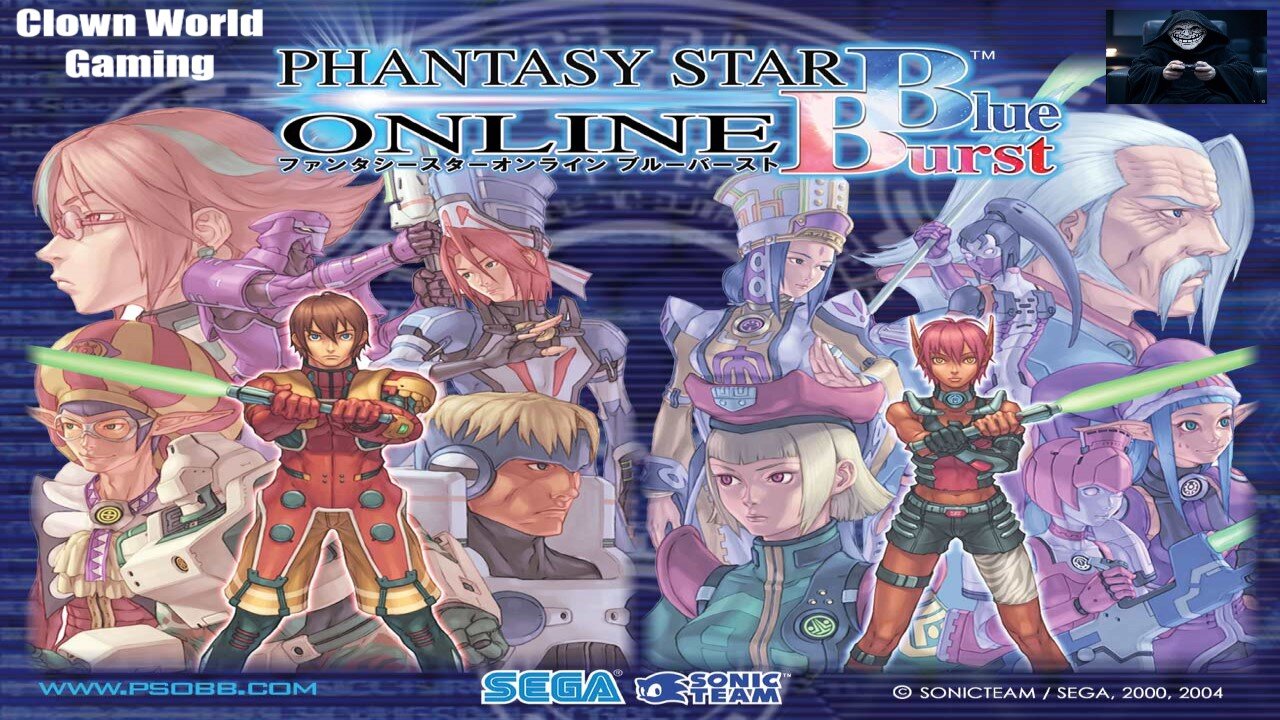 Clown World Gaming: Phantasy Star Online: Blue Burst - Day 2!!!