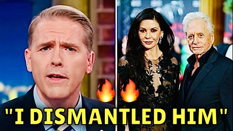 Today Scott Jennings DROPPED THE MIC on Michael Douglas / Catherine Zeta-Jones’ RANT against him!