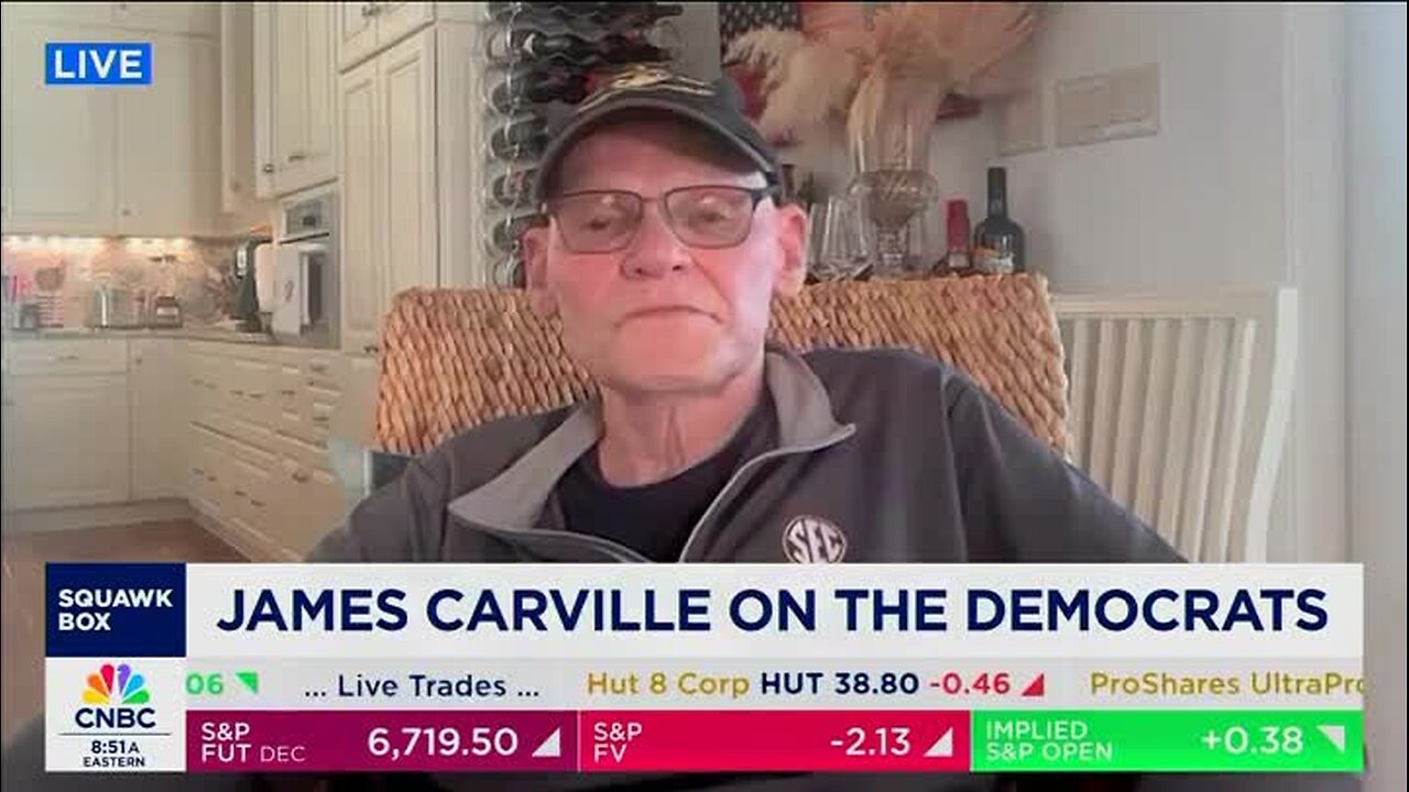James Carville: No One Represents the Democratic Party, There’s No Leader of the Party