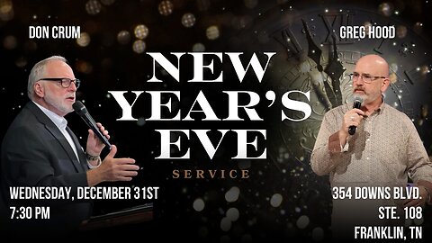 Dr. Greg Hood & Dr. Don Crum ⎮ What is God Saying to the Church and the Nation for 2026