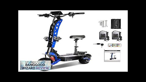 USA Direct TOURSOR E8P Electric Scooter 60V 35AH Battery 3000W*2 Dual Motors Review