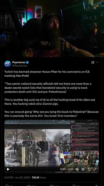 Hasan Piker got banned from Twitch