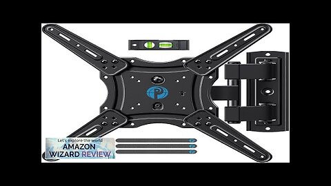 Pipishell Full Motion TV Wall Mount for 26-60 inch Flat or Curved Review