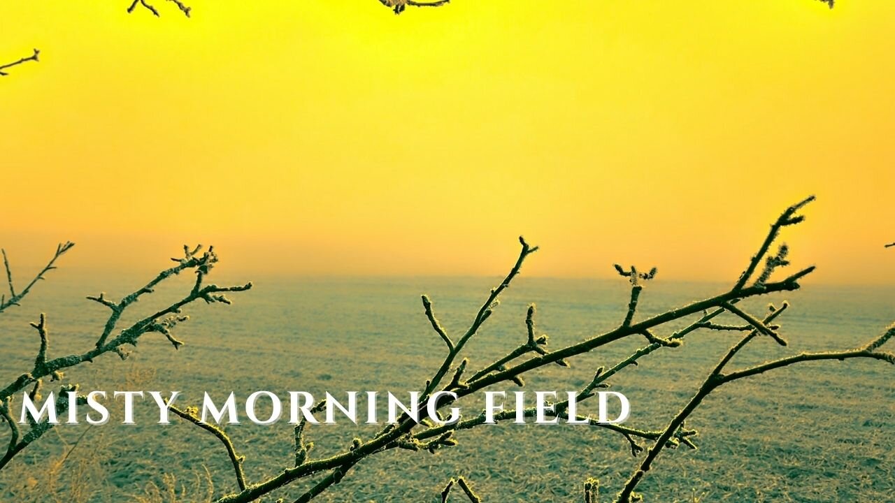 Morningtime Exploration: The Misty Sounds of the Early Morning Field