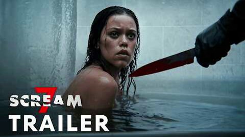 Scream 7 (2025) - First Trailer | Jenna Ortega, Neve Campbell
