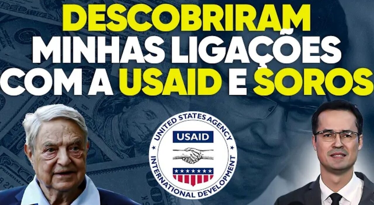 A casa caiu! "Descobriram" que recebi dinheiro da USAID e do George Soros! 😱 SQN