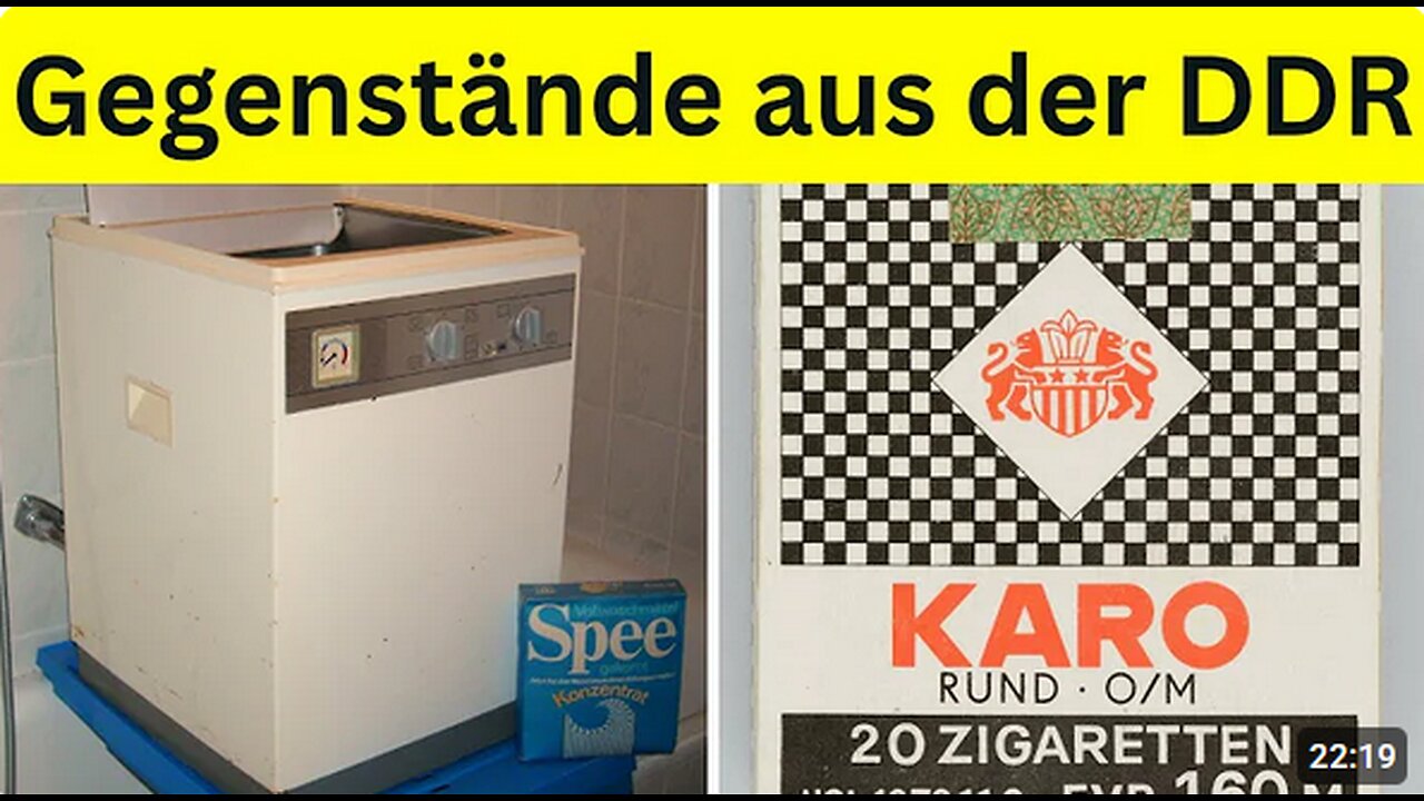 20 Dinge, die es in jedem DDR- Haushalt gab!