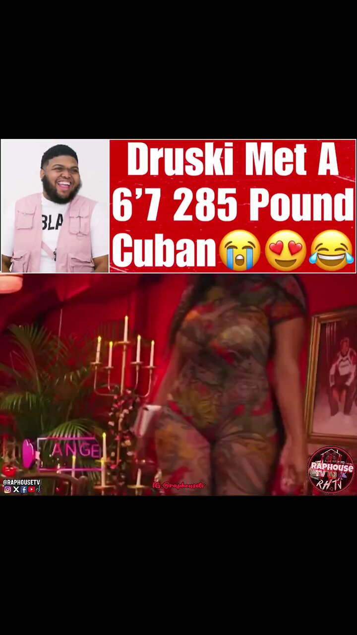 Druskis Wildest Date Yet: Meeting the 67, 285lb Cuban Queen Who Brings NBA Genes! 😂🏀