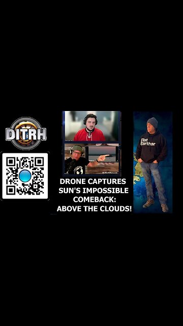 [Jul 23, 2025] Drone Captures Sun's Impossible Comeback: Above the Clouds! #shorts - Hijacking Perspective w/ Angels of Light [DITRH]