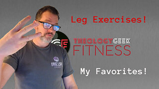 3 BEST Legs Exercises with MY EQUIPMENT