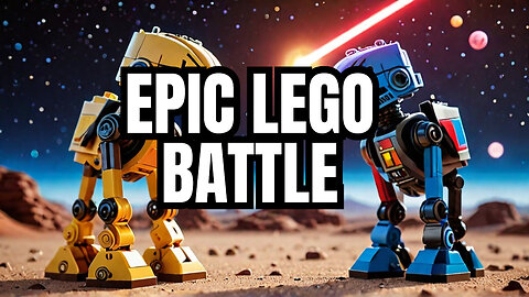 LEGENDARY 2 Legged Walker BATTLE in Lego Star Wars!