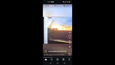 Footage Of The UPS Crash