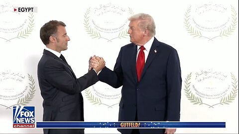 WATCH: Trump's Ultimate Handshake With French President Macron