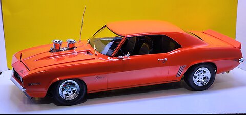 (Big Scale!) 1/12 Revell 1969 Camaro (Build)