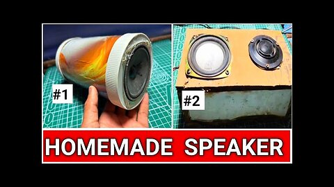 homemade speaker kaise banaya