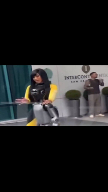Robot Falls on Cardi B as She Tries to Give it a Lap Dance