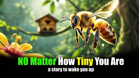 The Elephant and the Bee |Motivational Animal Story