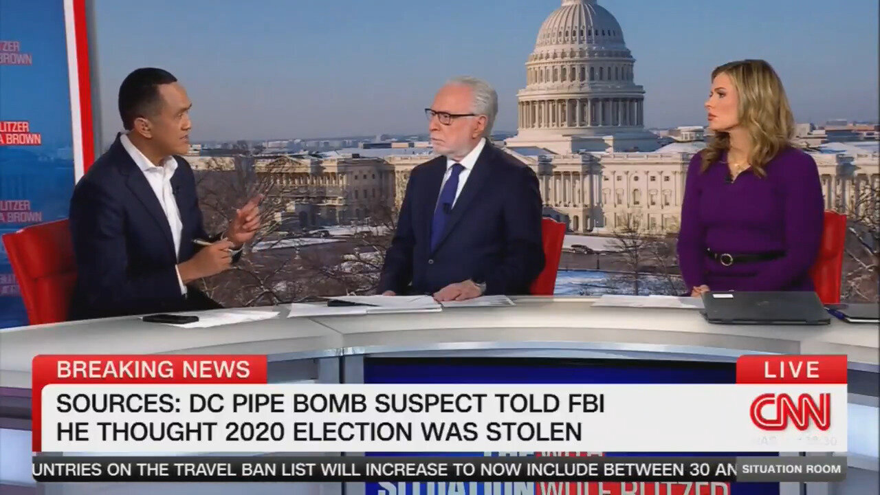 CNN, MSNBC Want You To Believe DC Pipe Bomber Was MAGA Supporting Election Denier Because… Sources