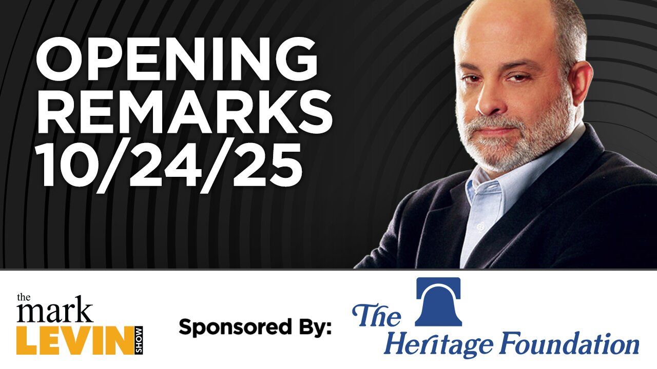 Mark's Opening Remarks - 10/24/25