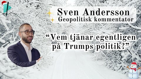 Den mörka sidan av Trump och hans politik! - Damon - Vintertal 2025
