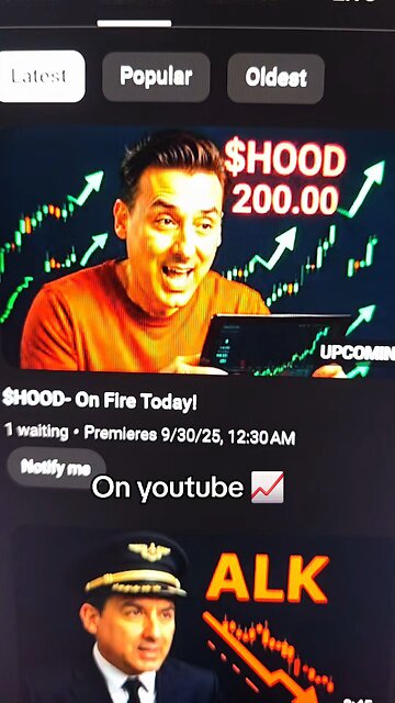 $HOOD ON YOUTUBE 📈