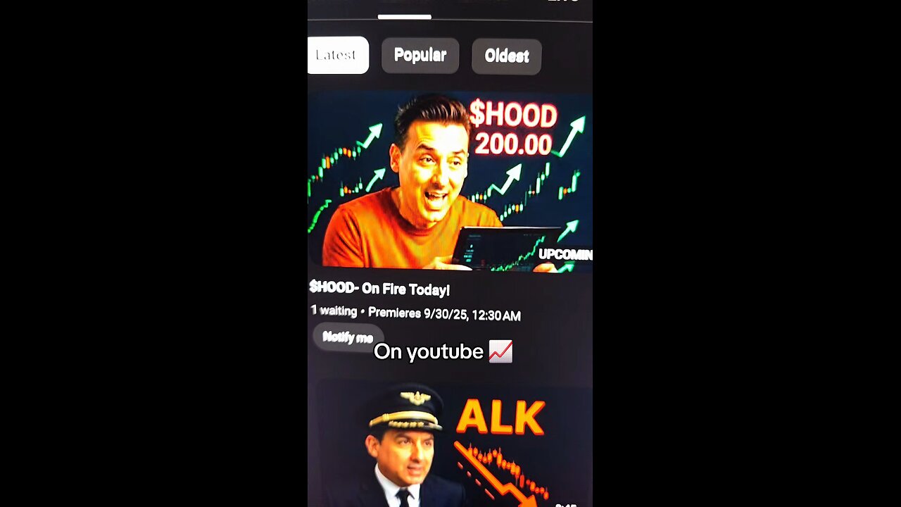 $HOOD ON YOUTUBE 📈
