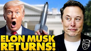 Elon Musk Makes SHOCK Return to White House with Mystery Item That Breaks Internet, Trump's Response
