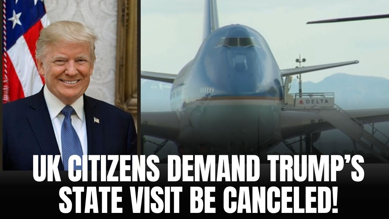 250,000 Britons Say "No" to Trump’s UK Visit!