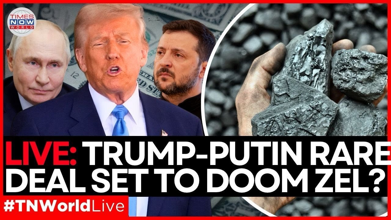 LIVE | Trump Agrees To Buy Putin’s $75T Mineral Treasure Trove, Deathblow to Zelensky’s U.S. Deal?