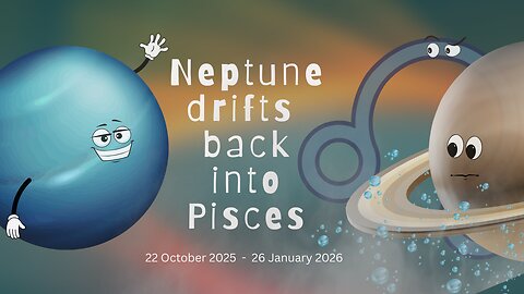 Neptune Retrograde in Pisces and the Grand Water Trine ✨ 22 October 2025 ✨ All Signs