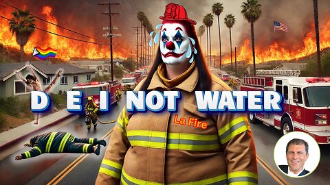 WOKE LA FIRE DEPT. MORE DIVERSITY LESS WATER #Gavinnewsome #woke #dew #lafires