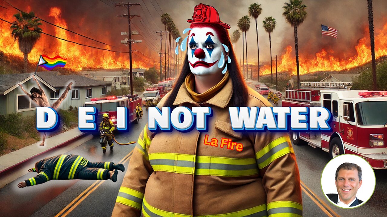 WOKE LA FIRE DEPT. MORE DIVERSITY LESS WATER #Gavinnewsome #woke #dew #lafires