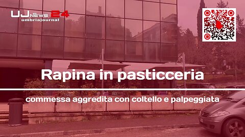 Rapina in pasticceria commessa aggredita con coltello e palpeggiata