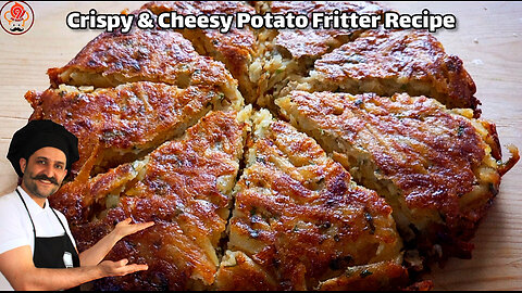 Crispy & Cheesy Potato Fritter Recipe: Make This Delicious Dish with Eggs and Potatoes- Easy recipe