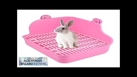 Hamster Rabbit Square Toilet Bowl Litter & Housebreaking Ferret Potty Trainer Guinea Review