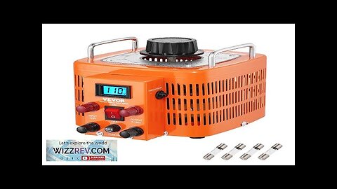 VEVOR 3000VA Auto Variable Voltage Transformer 23 Amp 110V Input 0-130V Output Review