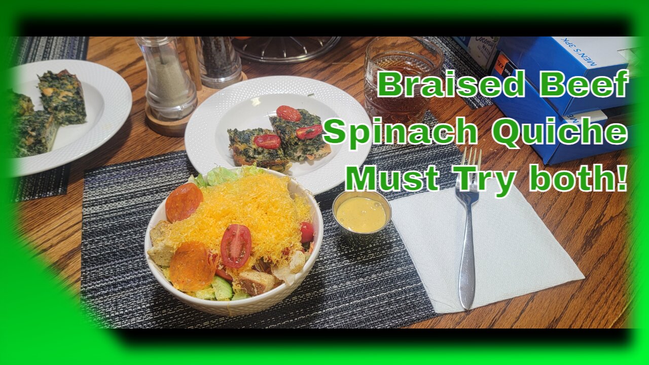 Fall-Apart Beef and Quick Spinach Quiche You Need to Try