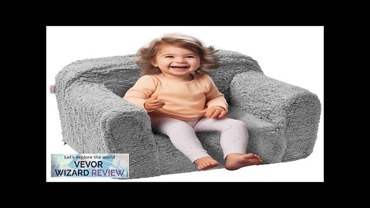 VEVOR Kids Armchair Kids Sofa with High-density 25D Sponge Snuggly-Soft Toddler Chair Review