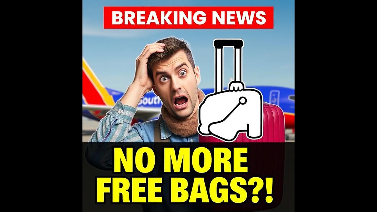 🚨 Southwest Airlines SHOCKS Travelers – No More Free Bags?