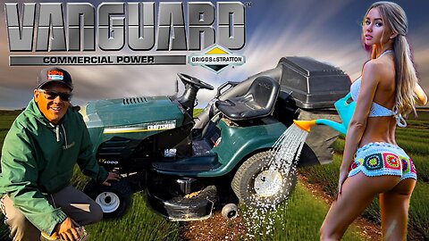 Free Craftsman LT1000 Lawntractor Briggs Vanguard 19.5hp V-Twin Flywheel & Deck belt replacement