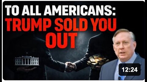 Douglas Macgregor: Trump Sold You Out!
