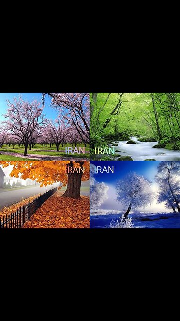 ⛄🌸❄️🌴🍁SEASONS IN IRAN
