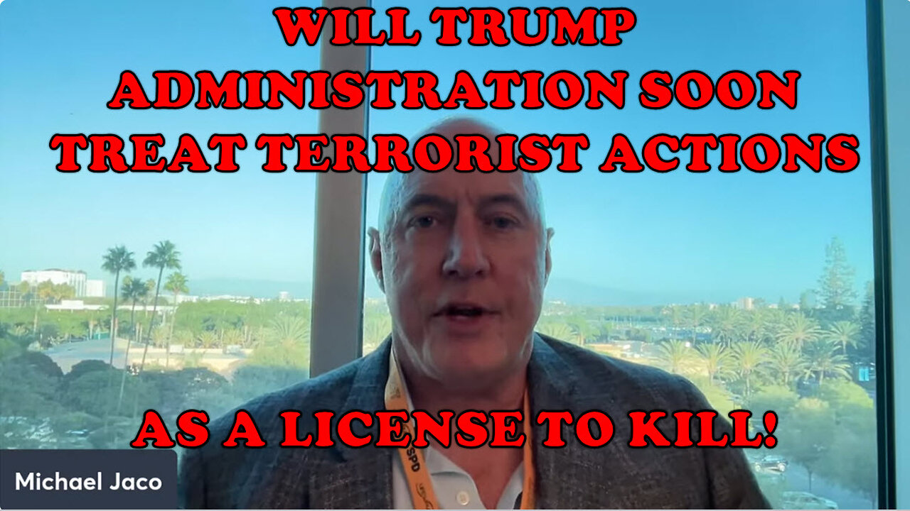 Will the Trump administration soon treat terrorist actions in the US as license to kill