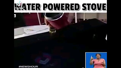 Water Powered Stove