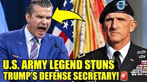 🚨Iconic US Army GENERAL Drops SURPRISE BOMB On Hegseth