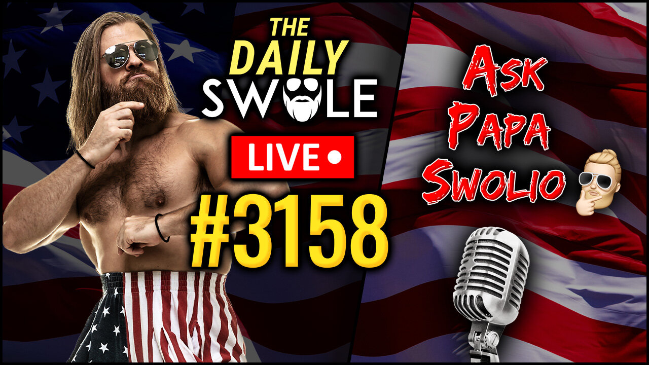 Husband's Gut, Push/Pull/Legs & YouTube Flag | Daily Swole #3158