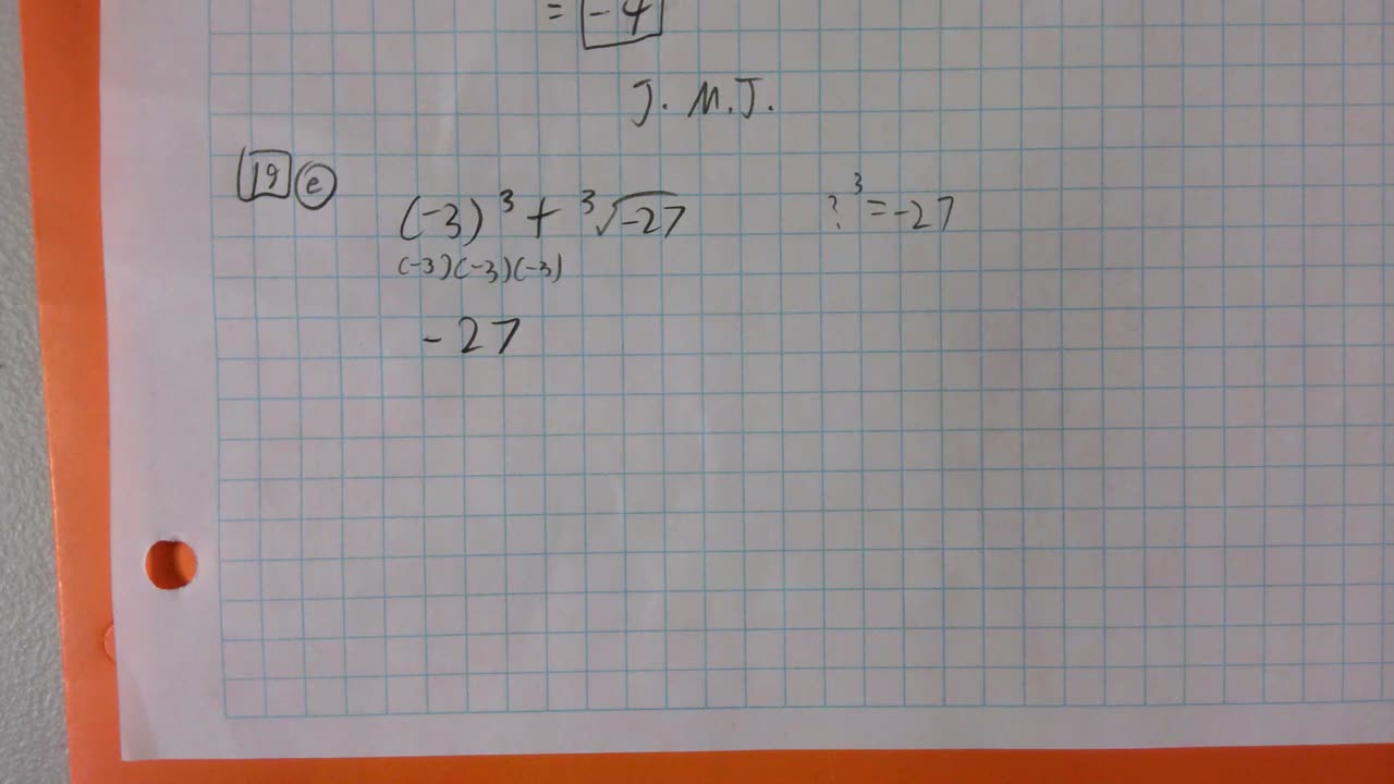 Saxon Algebra 1 Lesson 19 (e)