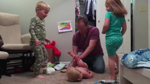 1st vs 3rd - Diaper Changing