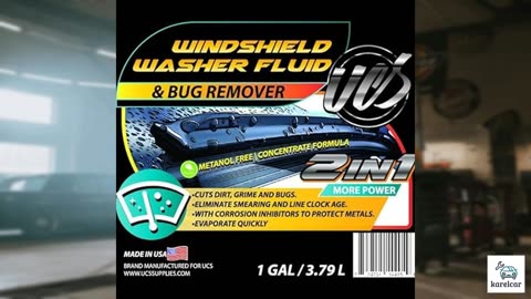 UCS 10015 2-In-1 Windshield Washer Fluid & Bug Rem