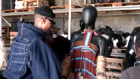 South African designer brings historical craft into modern shows